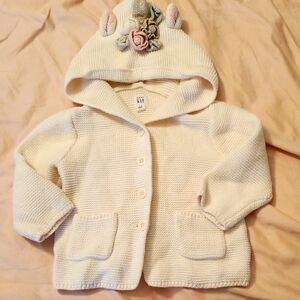 Baby GAP Unicorn Knit Sweater